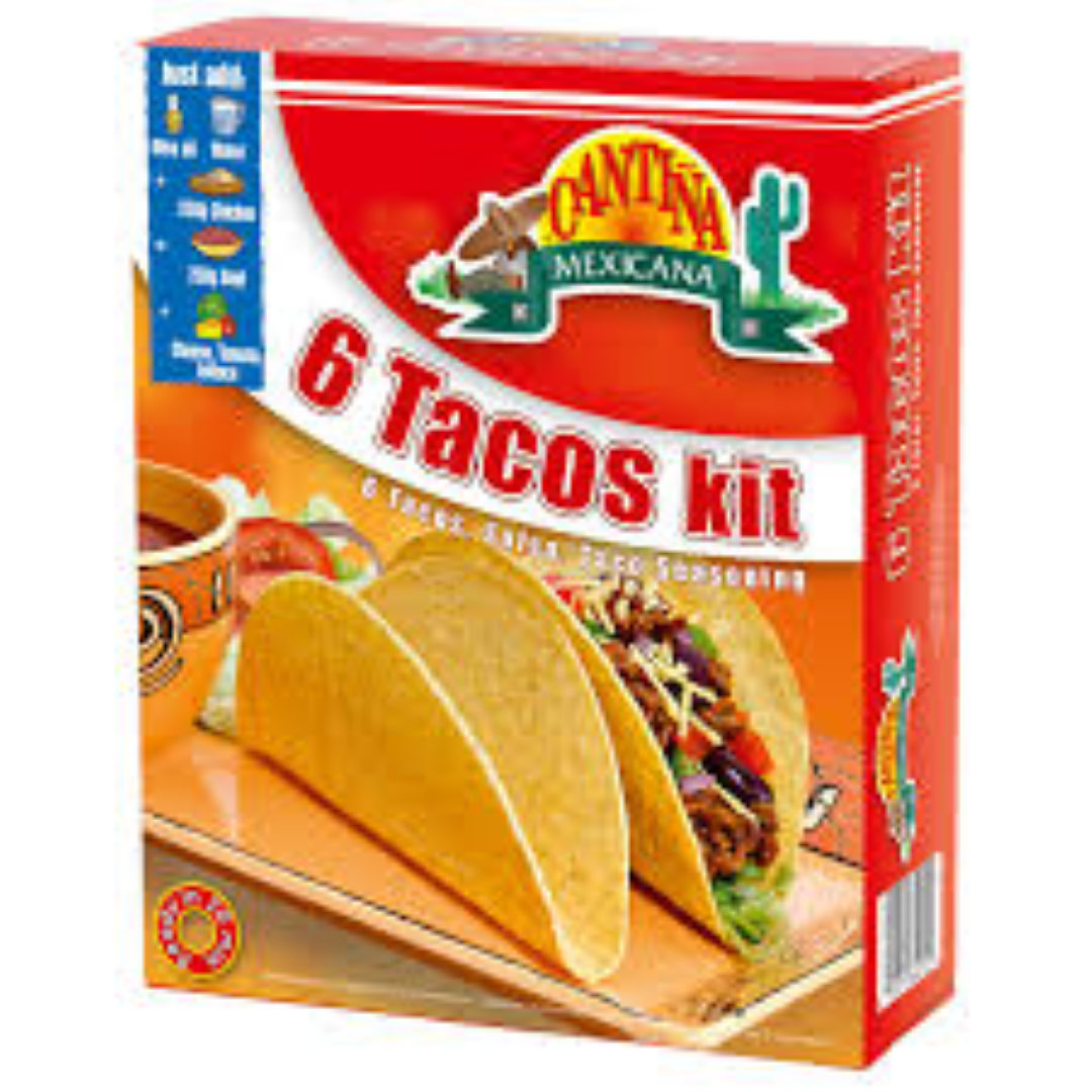CANTINA MEX 6 TACOS KIT 195G